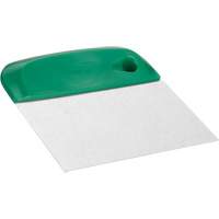 Flexible Stainless Steel Dough Cutter/Scraper, Green, 4-1/2" W x 5-3/4" L CSL Industriel Inc.