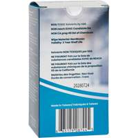 Lingettes nettoyantes emball&eacute;es individuellement, 12 lingettes, 8" x 9-1/2" CSL Industriel Inc.