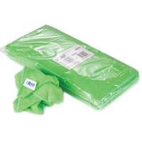 Chiffon de d&eacute;poussi&eacute;rage et nettoyage, Microfibre, Vert CSL Industriel Inc.