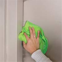 Chiffon de d&eacute;poussi&eacute;rage et nettoyage, Microfibre, Vert CSL Industriel Inc.