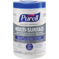 Professional Multi-Surface Sanitizing & Disinfecting Wipes, 7" x 10", 110 Count CSL Industriel Inc.