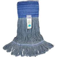 T&ecirc;te de vadrouille &agrave; bande large, Antimicrobien/Finition de plancher/Sp&eacute;cialis&eacute;, Coton/Rayonne/Synth&eacute;tique, Style Boucle CSL Industriel Inc.