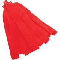 Socket Mop, Red, Microfibre, Cut Style CSL Industriel Inc.