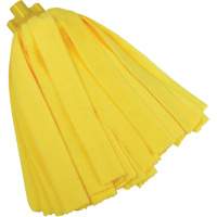 Socket Mop, Yellow, Microfibre, Cut Style CSL Industriel Inc.