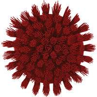 HyDrive Round Drill Brush, Extra Stiff Bristles, 3-1/10" Long, Red CSL Industriel Inc.