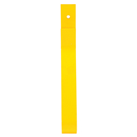 Poteau de garde-corps, Acier, 10-3/4" lo x 24" h, Jaune CSL Industriel Inc.