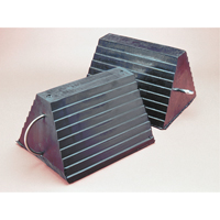 Cale de roue, 9" x 8" x 6", Noir CSL Industriel Inc.
