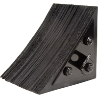 Cale de roue, 8" x 8" x 8", Noir CSL Industriel Inc.