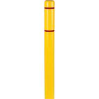 Capuchons en polyethylene pour borne de protection, 4-1/2" dia. x 52" l, Jaune CSL Industriel Inc.