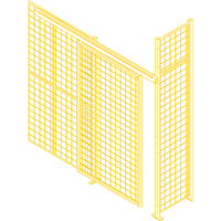 Wire Mesh Partition Components - Hardware CSL Industriel Inc.