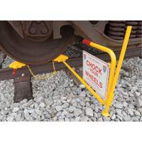 Single Rail Chock With Flag Rail Combo CSL Industriel Inc.