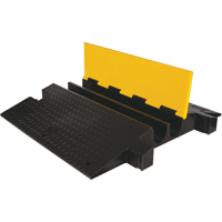 Protecteur de c&acirc;ble &agrave; traverse extr&ecirc;me Yellow Jacket, 2 canaux, 35,75" lo x 42,125" la x 5,125" h CSL Industriel Inc.