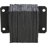 Laminated Dock Bumper, Horizontal, Rubber, 12" W x 6" D x 10" H CSL Industriel Inc.
