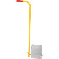 Aluminum Wheel Chock With Handle, 7" W x 11-7/8" D x 7-11/16" H CSL Industriel Inc.