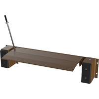 Niveleur de quai m&eacute;canique Edge-O-Dock, 93" la, 66" Largeur de la plateforme, 29" Port&eacute;e CSL Industriel Inc.