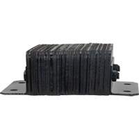 Laminated Dock Bumpers, Horizontal, Rubber, 12" W x 4" D x 10" H CSL Industriel Inc.