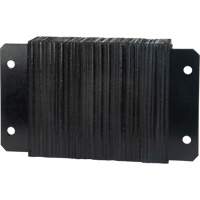 Butoirs de quai lamell&eacute;s, Horizontal, Caoutchouc, 18" la x 4" p x 12" h CSL Industriel Inc.