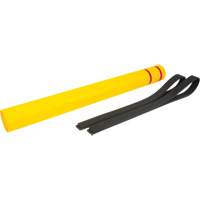 Polyethylene Bollard Cover, 4-1/2" Dia. x 52" L, Red/Yellow CSL Industriel Inc.