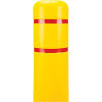 Polyethylene Bollard Cover, 6-5/8" Dia. x 60" L, Red/Yellow CSL Industriel Inc.