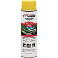 Peinture pour traçage de ligne pour terrain de gymnastique Industrial Choice AF1600, Jaune, 17 oz, Canette a&eacute;rosol CSL Industriel Inc.