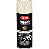 Fusion All-In-One Spray Paint, Dover White, Gloss, 12 oz., Aerosol Can CSL Industriel Inc.