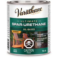 Rev&ecirc;tement &agrave; fini diamant pour bois Varathane, 946 ml, Transparent, Satin CSL Industriel Inc.