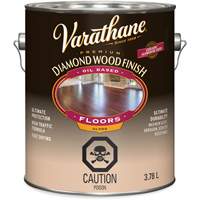 Enduit pour plancher &agrave; fini diamant pour bois Varathane, 3,78 L, Transparent, Brillant CSL Industriel Inc.