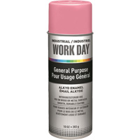 Industrial Work Day Paint, Pink, Gloss, 10 oz., Aerosol Can CSL Industriel Inc.