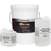 &eacute;poxy d&eacute;coratif 100 % de solides 6700, 3 gal., &eacute;poxy, Tr&egrave;s brillant, Gris CSL Industriel Inc.