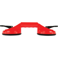 Manually Operated Hand Vacuum Cups - Double Handcup, 66 lbs. Capacity, 4-5/8", Lever, 13" Handle Length CSL Industriel Inc.