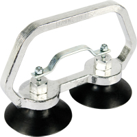Vacuum Cups - Heavy-Duty Double Cup, 30 lbs. Capacity, 3", Pull-bar, 7" Handle Length CSL Industriel Inc.