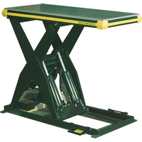 Table &eacute;l&eacute;vatrice hydraulique &agrave; ciseaux Backsaver, Acier, 24" la x 48" lo, Capacit&eacute; 4000 lb CSL Industriel Inc.