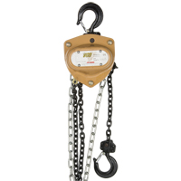 Heavy-Duty Gold Series Chain Hoist, 10' Lift, 1000 lbs. (0.5 tons) Capacity, Alloy Steel Chain CSL Industriel Inc.