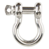 Screw Pin Anchor Shackle, 1/4", Screw Pin, Stainless Steel CSL Industriel Inc.
