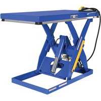 Hydraulic Scissor Lift Table, Steel, 60" L x 30" W, 3000 lbs. Cap. CSL Industriel Inc.