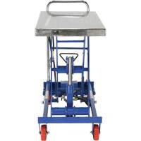 Pneumatic Hydraulic Scissor Lift Table, Steel, 32-1/2" L x 19-3/4" W, 1000 lbs. Cap. CSL Industriel Inc.