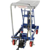 Pneumatic Hydraulic Scissor Lift Table, Steel, 32-1/2" L x 19-3/4" W, 1000 lbs. Cap. CSL Industriel Inc.