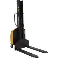 Narrow Mast Powered Lift Stacker, Electric Operated, 1000 lbs. Capacity, 63" Max Lift CSL Industriel Inc.