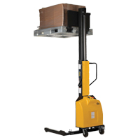 Narrow Mast Powered Lift Stacker, Electric Operated, 1500 lbs. Capacity, 98" Max Lift CSL Industriel Inc.