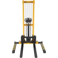 Manual Hydraulic Stacker, Hand Pump Operated, 2000 lbs. Capacity, 63" Max Lift CSL Industriel Inc.