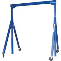 Grue-portique ajustable en acier, 10' lo, Capacit&eacute; 2000 lb (1 tonne) CSL Industriel Inc.