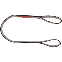 Polyester Web Sling, Double Ply, Double Eye, Type 3, 1" W x 4' L, 3100 lbs. Vertical Cap. CSL Industriel Inc.