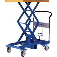 Table &eacute;l&eacute;vatrice &agrave; ciseaux Dandy Lift, 34-4/5" lo x 23-3/5" la, Acier, Capacit&eacute; 770 lb CSL Industriel Inc.