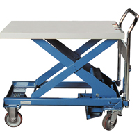 Table &eacute;l&eacute;vatrice &agrave; ciseaux Dandy Lift, 28" lo x 17-7/10" la, Acier, Capacit&eacute; 330 lb CSL Industriel Inc.