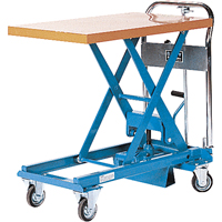 Table &eacute;l&eacute;vatrice &agrave; ciseaux Dandy Lift, 31-1/2" lo x 19-7/10" la, Acier, Capacit&eacute; 550 lb CSL Industriel Inc.