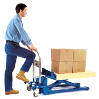 Table &eacute;l&eacute;vatrice surbaiss&eacute;e &agrave; ciseaux Dandy Lift, 37-1/10" lo x 19-7/10" la, Acier, Capacit&eacute; 1100 lb CSL Industriel Inc.