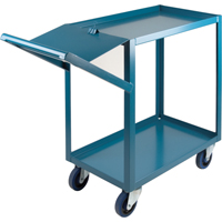 Order Picking Carts, 36" H x 18" W x 46" D, 2 Shelves, 1200 lbs. Capacity CSL Industriel Inc.