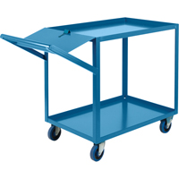 Order Picking Carts, 36" H x 24" W x 64" D, 2 Shelves, 1200 lbs. Capacity CSL Industriel Inc.
