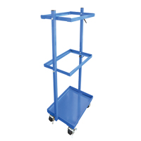 Stock Cart, Steel, 30-11/16" W x 19-1/4" D, 3 Shelves, 300 lbs. Capacity CSL Industriel Inc.
