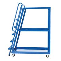 Stock Picking Cart, Steel, 21-7/8" W x 56-1/8" D, 3 Shelves, 1000 lbs. Capacity CSL Industriel Inc.
